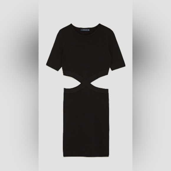 ZARA CUTOUT DRESS    NWOT - Picture 7 of 11